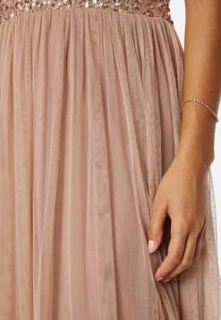 AngelEye Short Sleeve Sequin Dress