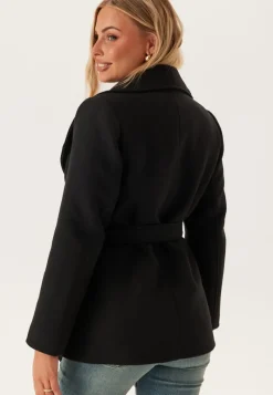 BUBBLEROOM Short Wool Blend Coat