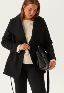 BUBBLEROOM Short Wool Blend Coat