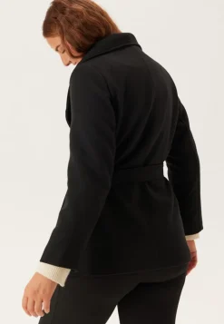 BUBBLEROOM Short Wool Blend Coat