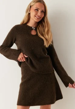 SELECTED Slflulu Brushed Hw Knit Skirt