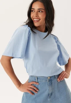 SELECTED Slfpenelope 2/4 RUFFLE TEE NOO