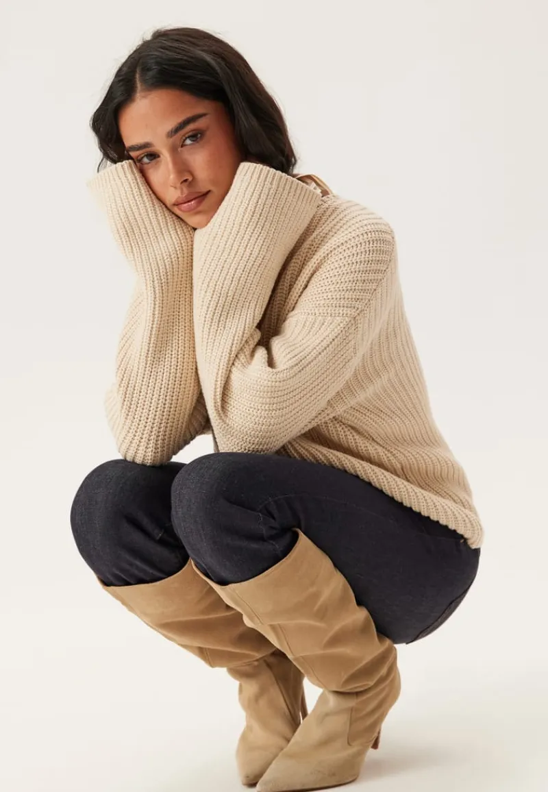 SELECTED Slfselma Sus Ls Knit O-neck