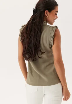 SELECTED Slfviva Sl Sun Ruffle Top