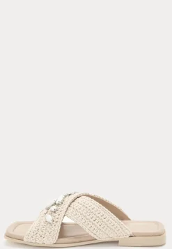 INUIKII Slipper Woven Crossed Stones