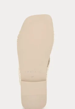 INUIKII Slipper Woven Crossed Stones