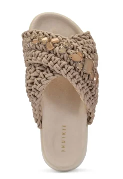 INUIKII Slipper Woven Stones