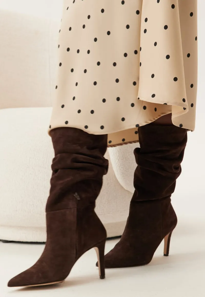 MAKE WAY Slouchy Suede Boot