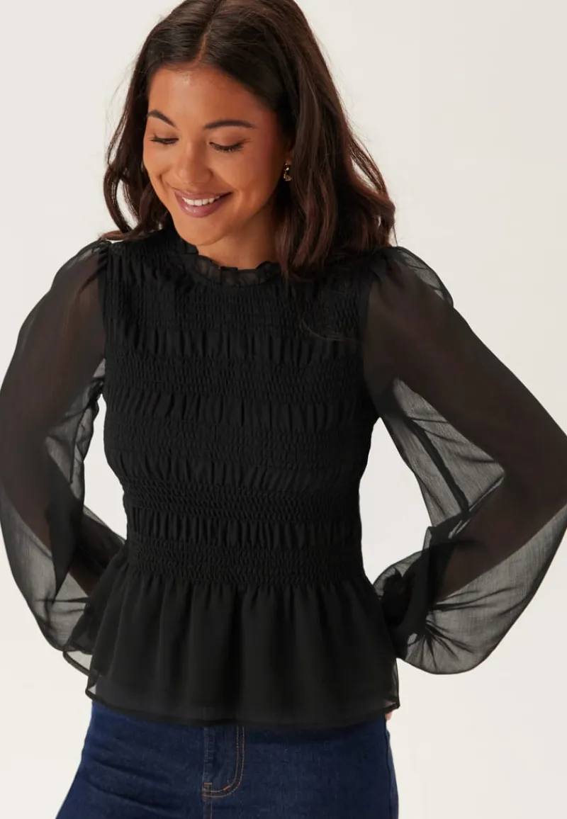 BUBBLEROOM Smock L/S Blouse