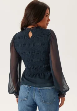 BUBBLEROOM Smock L/S Blouse