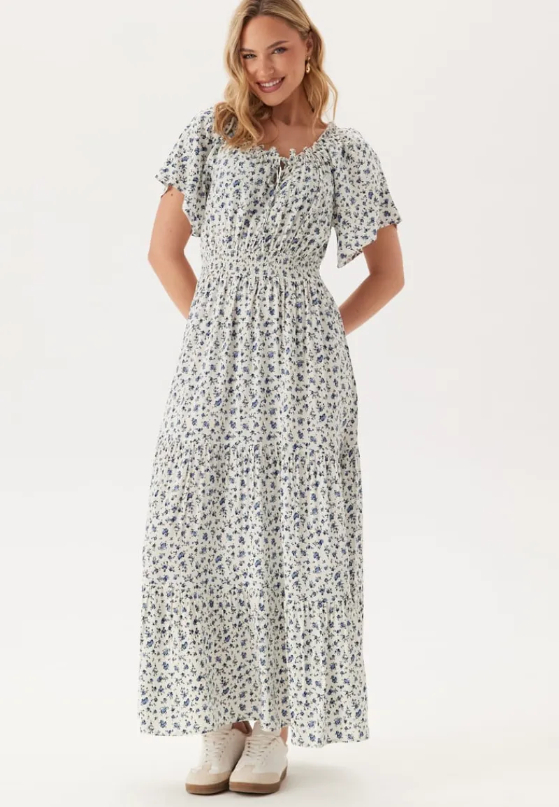 Happy Holly Smock Maxi Viscose Dress