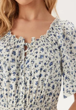 Happy Holly Smock Maxi Viscose Dress