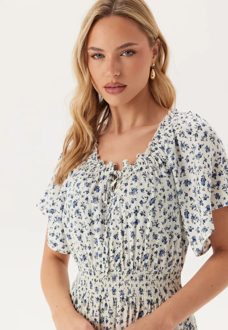 Happy Holly Smock Maxi Viscose Dress