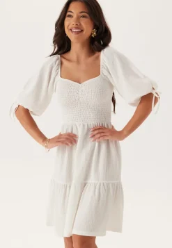 BUBBLEROOM Smock Short Dress