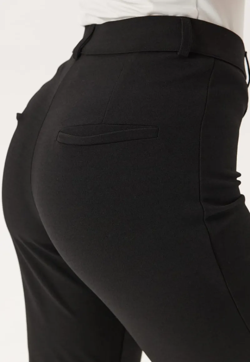 BUBBLEROOM Soft Flared Suit Trousers