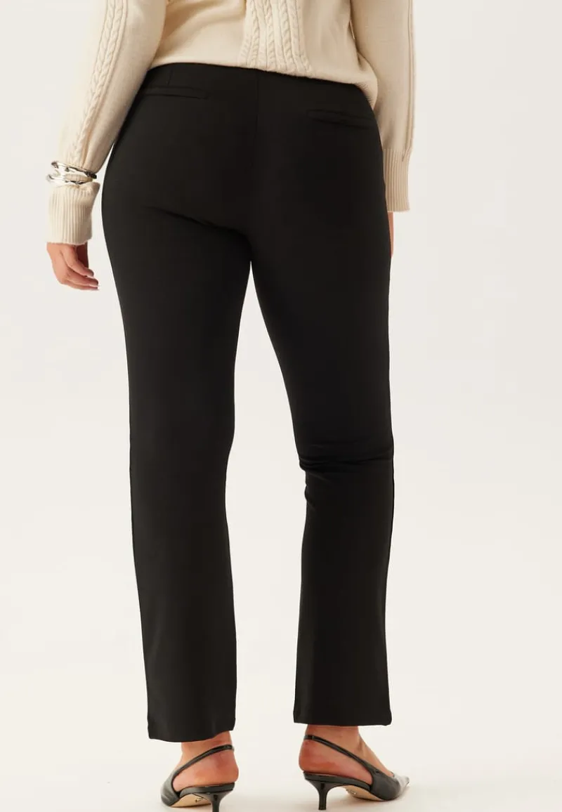 BUBBLEROOM Soft Flared Suit Trousers