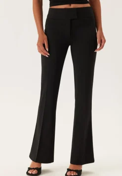 BUBBLEROOM Soft Suit Flared Trousers