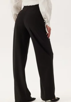 BUBBLEROOM Soft Suit Straight Trousers