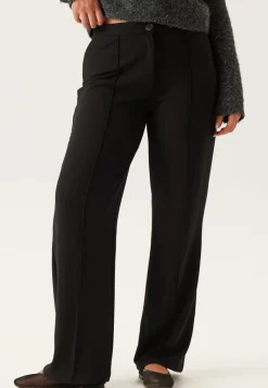 BUBBLEROOM Soft Suit Straight Trousers