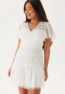 Bubbleroom Occasion Sonia Mesh Frill Dress