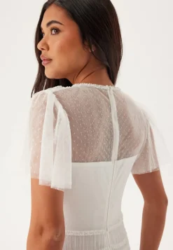 Bubbleroom Occasion Sonia Mesh Frill Dress