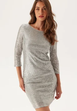 VILA Sparkling 3/4 O-Neck Dress