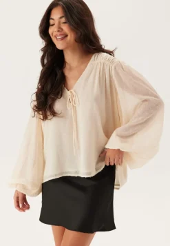 Bubbleroom Occasion Sparkling Chiffon Blouse