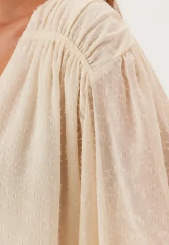 Bubbleroom Occasion Sparkling Chiffon Blouse