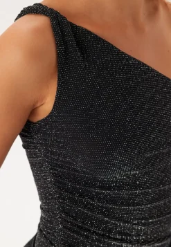 BUBBLEROOM Sparkling One Shoulder Top