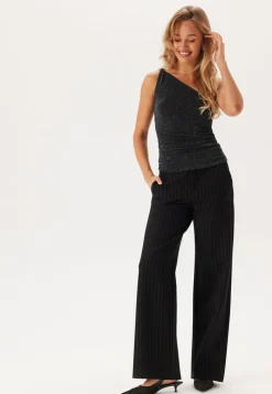 BUBBLEROOM Sparkling One Shoulder Top