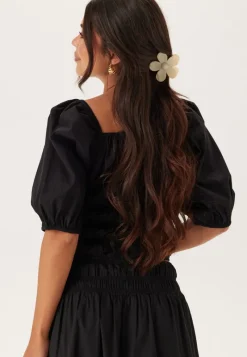 BUBBLEROOM Square Neck Smock Top