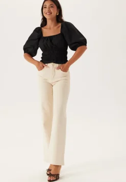 BUBBLEROOM Square Neck Smock Top