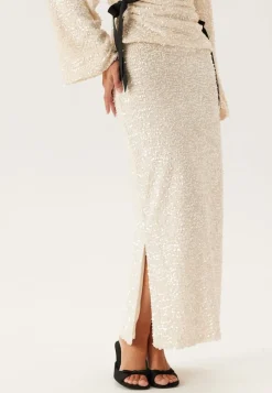 Bubbleroom Occasion Straight Ankle Sequin Skirt