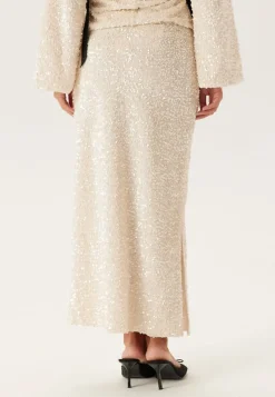 Bubbleroom Occasion Straight Ankle Sequin Skirt