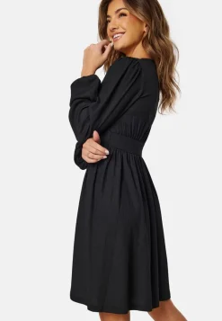 BUBBLEROOM Structure Button Short Dress