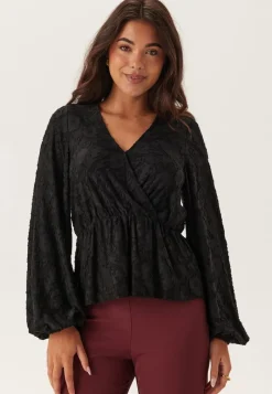 Happy Holly Structure Floral Top