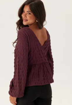 BUBBLEROOM Structure Flounce Top