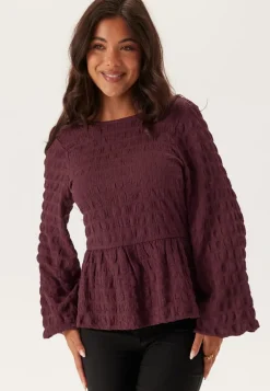 BUBBLEROOM Structure Flounce Top