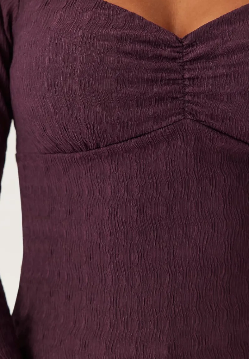 BUBBLEROOM Structure Sweetheart Top