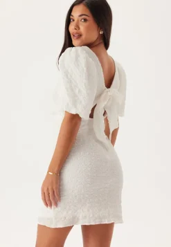 Bubbleroom Occasion Structured Bow Short Dress