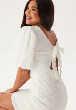 Bubbleroom Occasion Structured Bow Short Dress