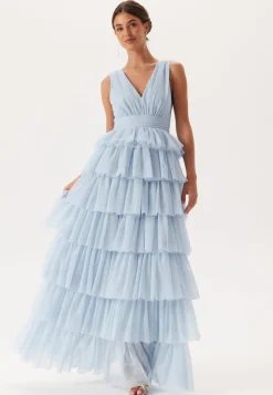 Bubbleroom Occasion Tulle Frill Gown