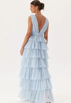 Bubbleroom Occasion Tulle Frill Gown