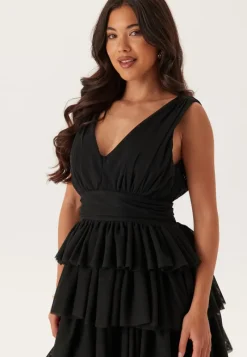 Bubbleroom Occasion Tulle Frill Gown