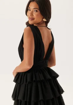 Bubbleroom Occasion Tulle Frill Gown