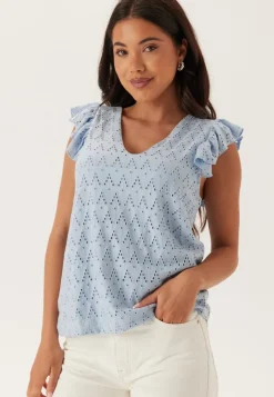 VILA Viamalina V-neck C/S TOP TOP T