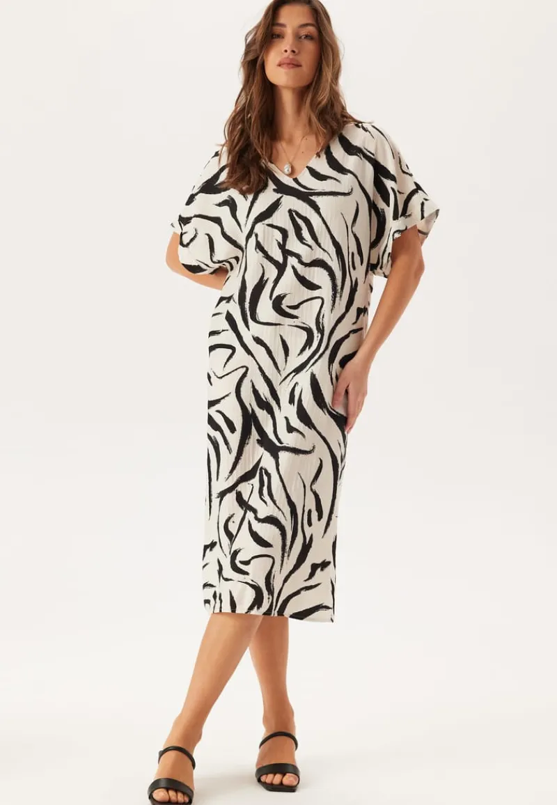 VILA Viclo V-neck 2/4 MIDI DRESS M