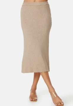 VILA Vicomfy A-Line Knit Skirt