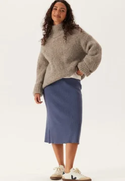 VILA Vicomfy A-Line Knit Skirt