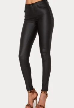 VILA Vicommit coated RWSK New pant